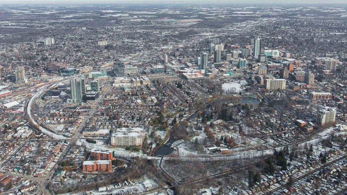 IPTV in Kitchener-Waterloo: Kitchener Skyline December