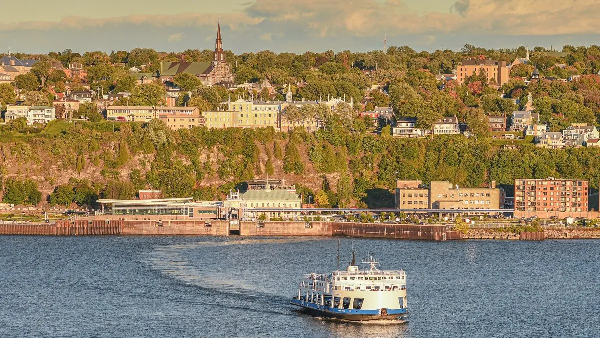 IPTV à Lévis: Levis viewed from Quebec City