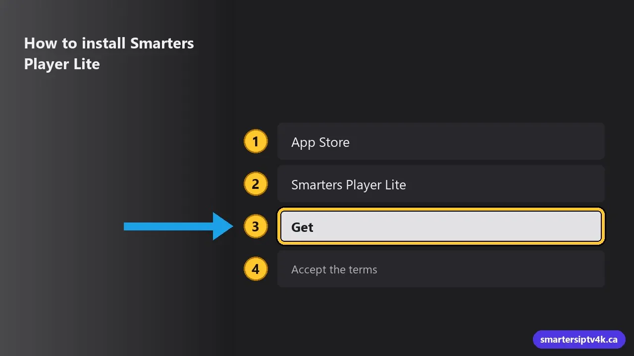How to install Smarters Player Lite