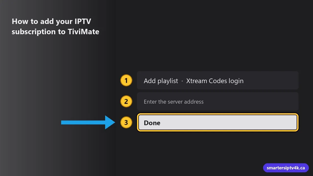 How to add your IPTV subscription to TiviMate